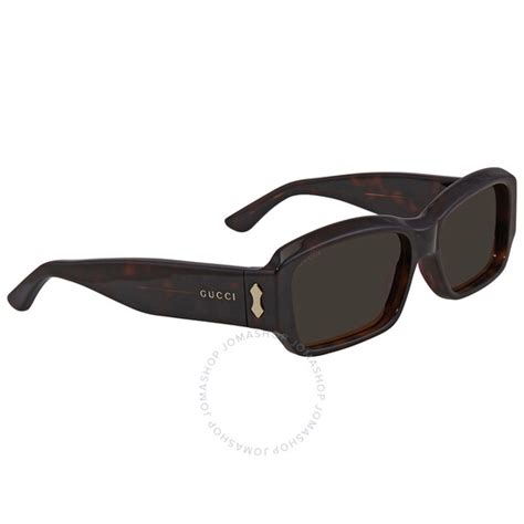 gucci 0669s|Gucci Brown Rectangular Men's Sunglasses GG0669S 002 59.